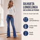 Jeans Feminino com Detalhes Laterais Recortados