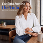 Blusa Feminina de Renda com Decote V
