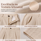 Calça Pantalona Feminina Leve de Cintura Alta