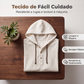 Camisa Masculina com Capuz em Mistura de Algodão