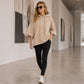 Moletom Feminino Oversized com Capuz