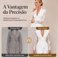 Vestido Feminino Elegante com Decote V e Mangas de Renda
