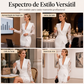 Vestido Feminino Elegante com Decote V e Mangas de Renda