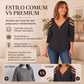 🔥 SAI DO BÁSICO | Blusa Feminina com Recorte nos Ombros e Zíper -50%