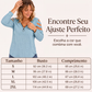 🔥 SAI DO BÁSICO | Blusa Feminina com Recorte nos Ombros e Zíper -50%