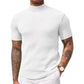 ✨ ELEGÂNCIA SEM CAMISA SOCIAL | Camiseta Canelada Masculina -50%