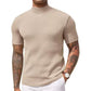 ✨ ELEGÂNCIA SEM CAMISA SOCIAL | Camiseta Canelada Masculina -50%