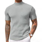 ✨ ELEGÂNCIA SEM CAMISA SOCIAL | Camiseta Canelada Masculina -50%