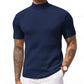 ✨ ELEGÂNCIA SEM CAMISA SOCIAL | Camiseta Canelada Masculina -50%