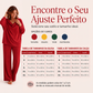 ✨ ELEGÂNCIA SEM ESFORÇO | Conjunto Feminino com Gola Drapeada e Pantalona -50%