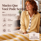 🧶 A TERCEIRA PEÇA QUE MUDA TUDO | Cardigã Feminino Listrado -50%