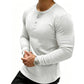 👕 NÃO É SÓ MAIS UMA CAMISETA | Henley Masculina Canelada -50%
