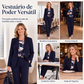 💼 DO TRABALHO AO JANTAR | Conjunto Feminino 3 Peças -50%