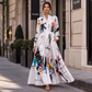 🎨 VISTA SUA PERSONALIDADE | Vestido Longo Feminino Estampado -50%