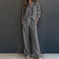 ☁️ CONFORTO QUE SAI DE CASA | Conjunto Feminino Waffle 2 Peças -50%