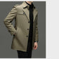 🧥 ELEGÂNCIA PARA TODA ESTAÇÃO | Trench Coat Masculino com Forro Removível -50%