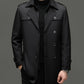 🧥 ELEGÂNCIA PARA TODA ESTAÇÃO | Trench Coat Masculino com Forro Removível -50%