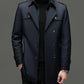 🧥 ELEGÂNCIA PARA TODA ESTAÇÃO | Trench Coat Masculino com Forro Removível -50%