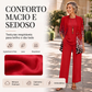 🔥 50% OFF! ✨ Conjunto Feminino Elegante de 3 Peças com Estampa – Visual Sofisticado e Completo para Qualquer Ocasião