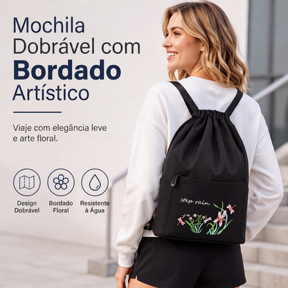 🎒 PEQUENA PARA GUARDAR, GRANDE PARA USAR | Mochila Feminina Dobrável -50%