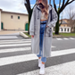 🧥 CONFORTO PARA OS DIAS FRESCOS | Moletom Feminino Longo com Capuz e Zíper -50%