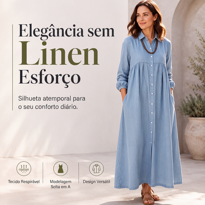👗✨ Vestido Longo Feminino – Elegância Leve, Conforto e Liberdade Para Todos os Momentos | 🔥 50% OFF