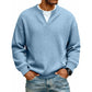 👕✨ Blusa Waffle Masculina com Efeito de Camadas – Conforto e Estilo Sem Esforço | 🔥 50% OFF