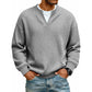 👕✨ Blusa Waffle Masculina com Efeito de Camadas – Conforto e Estilo Sem Esforço | 🔥 50% OFF