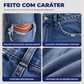 👖 ATITUDE EM CADA LOOK | Jeans Feminino Wide Leg Destroyed -50%