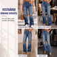 👖 ATITUDE EM CADA LOOK | Jeans Feminino Wide Leg Destroyed -50%