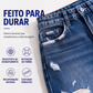 👖 ATITUDE EM CADA LOOK | Jeans Feminino Wide Leg Destroyed -50%