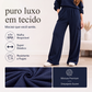 👖 CONFORTO PARA TODOS OS DIAS | Calça Feminina de Cintura Alta com Cordão -50%