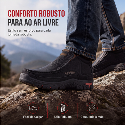 👞 PRATICIDADE EM CADA PASSO | Sapato Masculino Casual Slip-On sem Cadarço