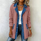 🧥 PERSONALIDADE EM CADA LOOK | Jaqueta Feminina Patchwork Estilo Jeans -50%