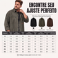 🔥 50% OFF! 👔 Camisa Utilitária Masculina de Manga Longa e Corte Solto – Confortável, Versátil e Perfeita Para o Dia a Dia