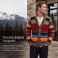 🔥 50% OFF! 🧥 Cardigã Masculino de Tricô com Gola Xale – Quente, Sofisticado e Perfeito Para o Inverno