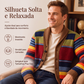 🔥 50% OFF! 🧥 Cardigã Masculino de Tricô com Gola Xale – Quente, Sofisticado e Perfeito Para o Inverno