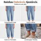 🔥 50% OFF! 👖 Macacão Jeans Feminino Largo – Confortável, Estiloso e com Bolsos Funcionais para o Dia a Dia