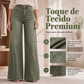 🔥 50% OFF! 🧶👖 Calça Jeans Feminina Vintage de Cintura Alta e Perna Larga – Silhueta Alongada, Conforto e Estilo Moderno