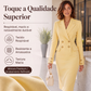 🔥 50% OFF HOJE! 👗 Vestido Blazer Feminino de Abotoamento Duplo – Elegância e Sofisticação Para Todos os Momentos ✨