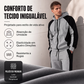 🔥 50% OFF! 🧥 Conjunto Masculino de Moletom Color Block – Jaqueta com Zíper e Calça Confortável para Um Visual Esportivo e Moderno