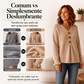 🔥 50% OFF HOJE! 🧶  Suéter de Tricô Feminino com Decote em V – Elegância Clássica, Toque Macio e Conforto Para Dias Mais Frescos ✨