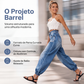 🔥 50% OFF HOJE! 👖  Calça Jeans Barril Feminina de Cintura Alta – Modelagem Moderna, Conforto Elástico e Ajuste Perfeito Para Valorizar Sua Silhueta ✨