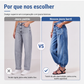 🔥 50% OFF HOJE! 👖  Calça Jeans Barril Feminina de Cintura Alta – Modelagem Moderna, Conforto Elástico e Ajuste Perfeito Para Valorizar Sua Silhueta ✨