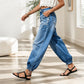 🔥 50% OFF HOJE! 👖  Calça Jeans Barril Feminina de Cintura Alta – Modelagem Moderna, Conforto Elástico e Ajuste Perfeito Para Valorizar Sua Silhueta ✨