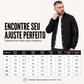 🔥 50% OFF HOJE! ✨Jaqueta Bomber Masculina de Camurça Sintética