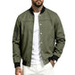 🔥 50% OFF HOJE! ✨Jaqueta Bomber Masculina de Camurça Sintética