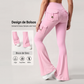 🔥 50% OFF HOJE! 🖤  Calça Legging Feminina Boca de Sino de Cintura Alta – Modelagem Que Valoriza as Curvas, Conforto Flexível e Estilo Fitness Sofisticado ✨