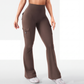 🔥 50% OFF HOJE! 🖤  Calça Legging Feminina Boca de Sino de Cintura Alta – Modelagem Que Valoriza as Curvas, Conforto Flexível e Estilo Fitness Sofisticado ✨
